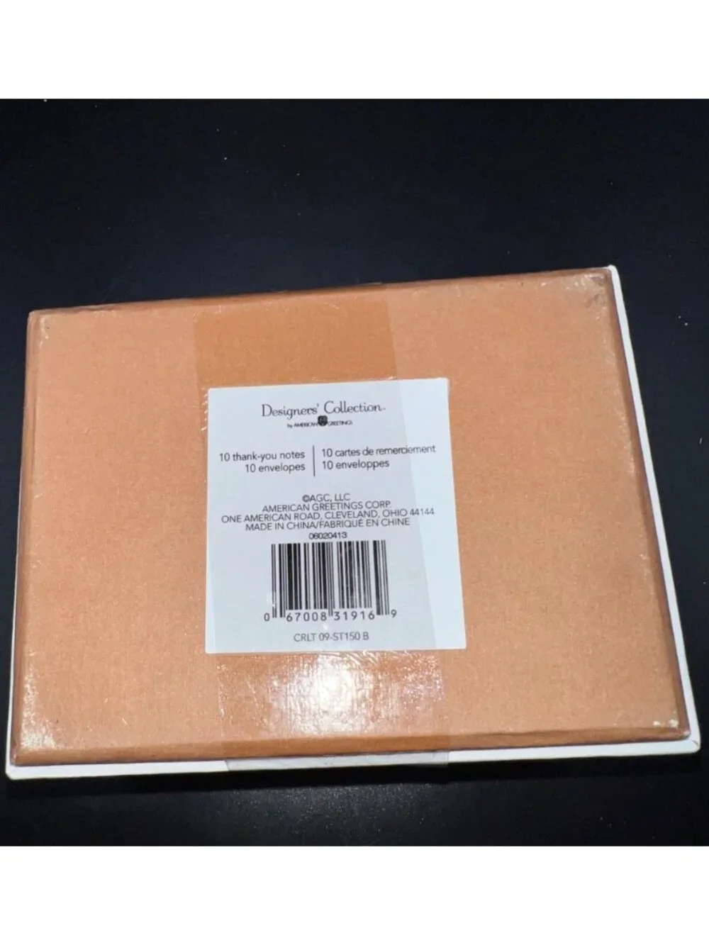 Designers Collection Thank You Sympathy Note Cards & Envelopes 3 Boxes 10 Each